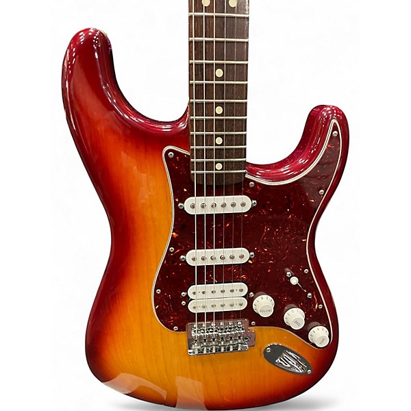 Used Fender FSR Standard Stratocaster Sienna Sunburst Solid Body Electric Guitar