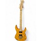 Used 2022 Charvel Pro-Mod DK24 HH FR M Mahogany with Quilt Maple Dark Amber Solid Body Electric Guitar thumbnail