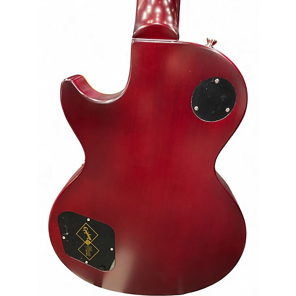 Used Epiphone Inspired by Gibson Custom 1959 Les Paul Standard Reissue Deep Cherry Sunburst Solid Body Electric Guitar