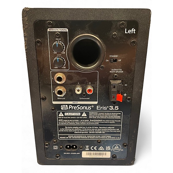 Used PreSonus Eris 3.5 Powered Monitor