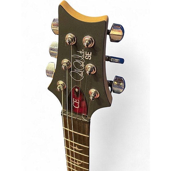 Used PRS Se CE24 Vintage cherry Solid Body Electric Guitar
