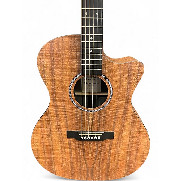 Used Martin X SERIES SPECIAL GPCX1E Natural Acoustic Electric Guitar