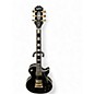 Used Epiphone LES PAUL CUSTOM BLACK Solid Body Electric Guitar thumbnail