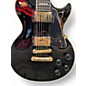 Used Epiphone LES PAUL CUSTOM BLACK Solid Body Electric Guitar