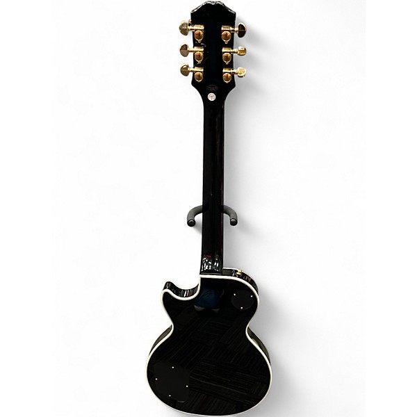 Used Epiphone LES PAUL CUSTOM BLACK Solid Body Electric Guitar