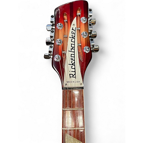 Vintage 1993 Rickenbacker 360/12 Fireglo Hollow Body Electric Guitar