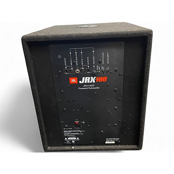 Used JBL JRX118SP 500W Powered Subwoofer