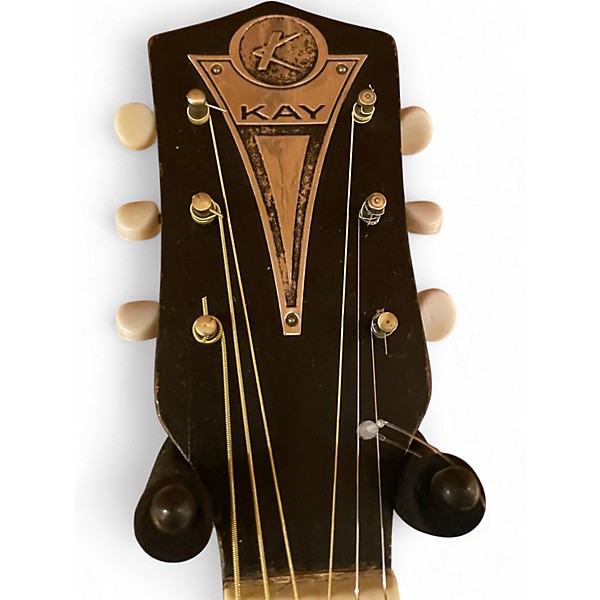 Vintage 1960s Kay N2 Sunburst Acoustic Guitar