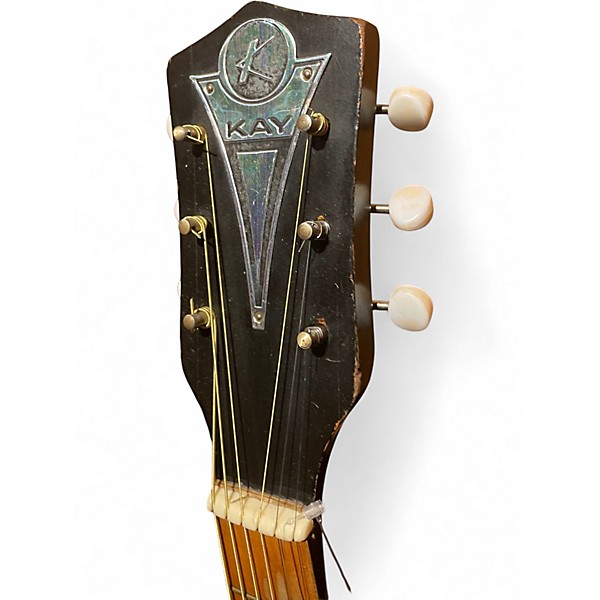 Vintage 1960s Kay N2 Sunburst Acoustic Guitar