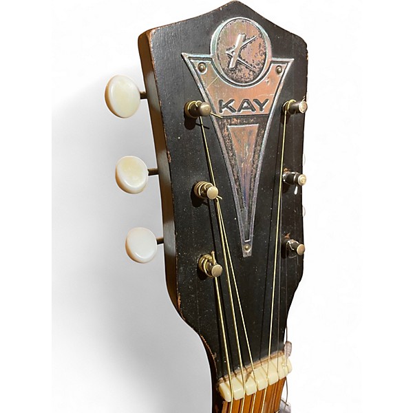 Vintage 1960s Kay N2 Sunburst Acoustic Guitar