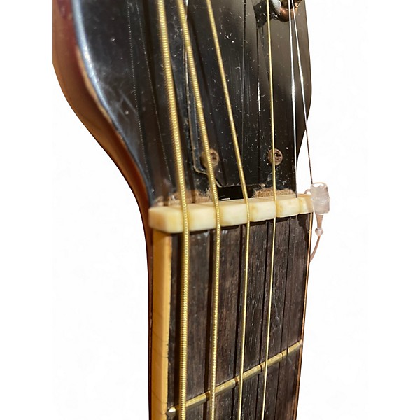 Vintage 1960s Kent KT310 Natural top Cherry back Acoustic Guitar