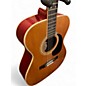 Vintage 1960s Kent KT310 Natural top Cherry back Acoustic Guitar