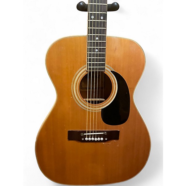 Vintage 1960s Kent KT310 Natural top Cherry back Acoustic Guitar