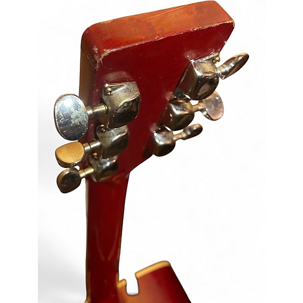 Vintage 1960s Kent KT310 Natural top Cherry back Acoustic Guitar