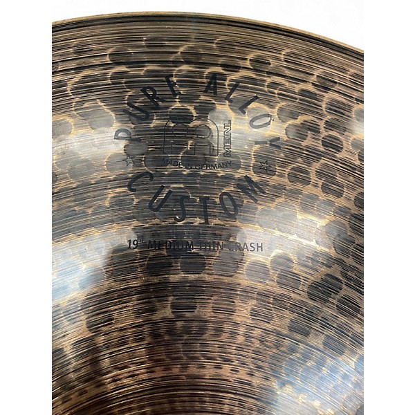 Used MEINL 19in Pure Alloy Custom Medium Thin Crash Cymbal