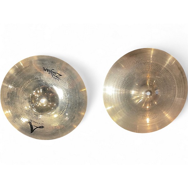 Used Zildjian 13in A Custom Hi Hat Pair Cymbal