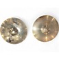 Used Zildjian 13in A Custom Hi Hat Pair Cymbal