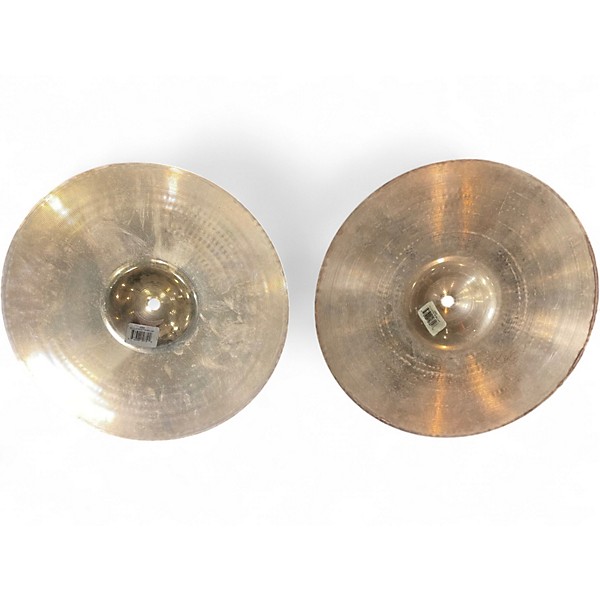 Used Zildjian 13in A Custom Hi Hat Pair Cymbal