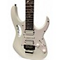 Used Ibanez JEMJR Arctic White Solid Body Electric Guitar
