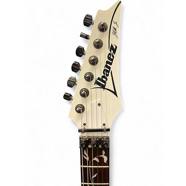 Used Ibanez JEMJR Arctic White Solid Body Electric Guitar