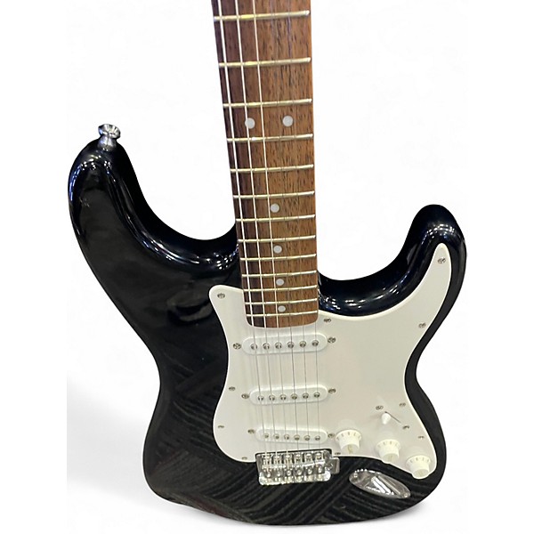 Used Squier Bullet Stratocaster Black Solid Body Electric Guitar