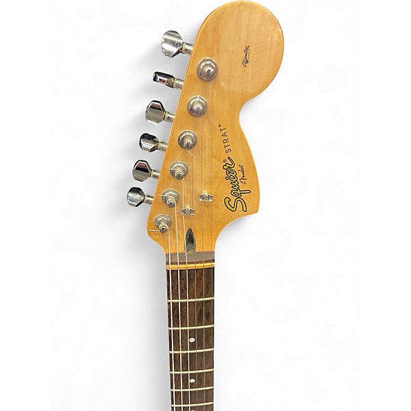 Used Squier Affinity Stratocaster 2 Color Sunburst Solid Body Electric Guitar