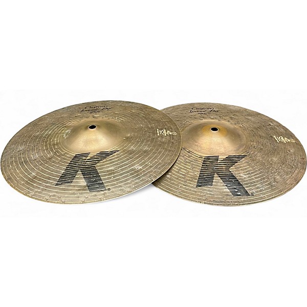 Used Zildjian 13in K CUSTOM SPECIAL DRY HI HAT Cymbal
