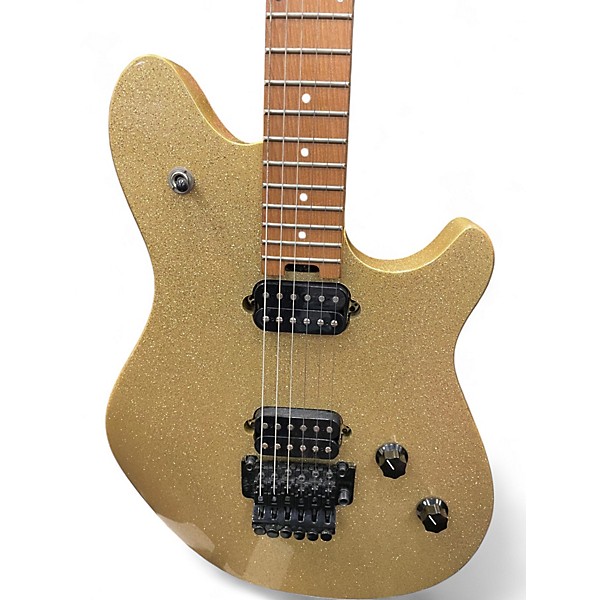Used EVH Wolfgang WG Standard GOLD SPARKLE Solid Body Electric Guitar