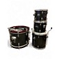 Used Pearl 4 Piece Forum Black Drum Kit thumbnail