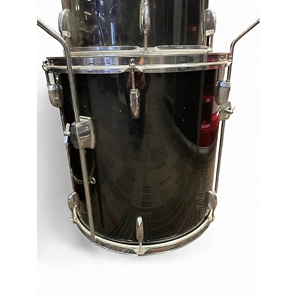Used Pearl 4 Piece Forum Black Drum Kit