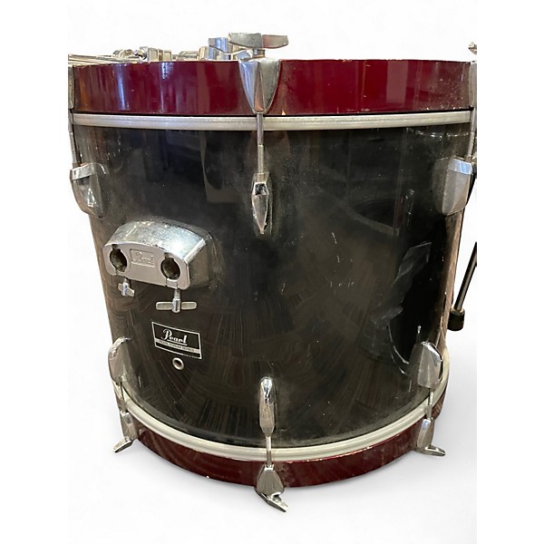 Used Pearl 4 Piece Forum Black Drum Kit