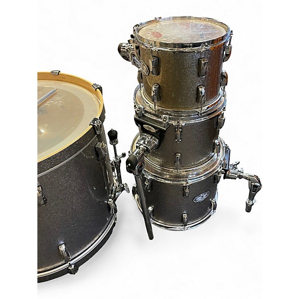 Used Pearl 4 Piece Vision Silver Drum Kit