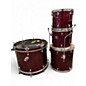 Used Mapex 4 Piece venus Candy Apple Red Drum Kit thumbnail