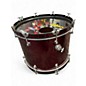 Used Mapex 4 Piece venus Candy Apple Red Drum Kit