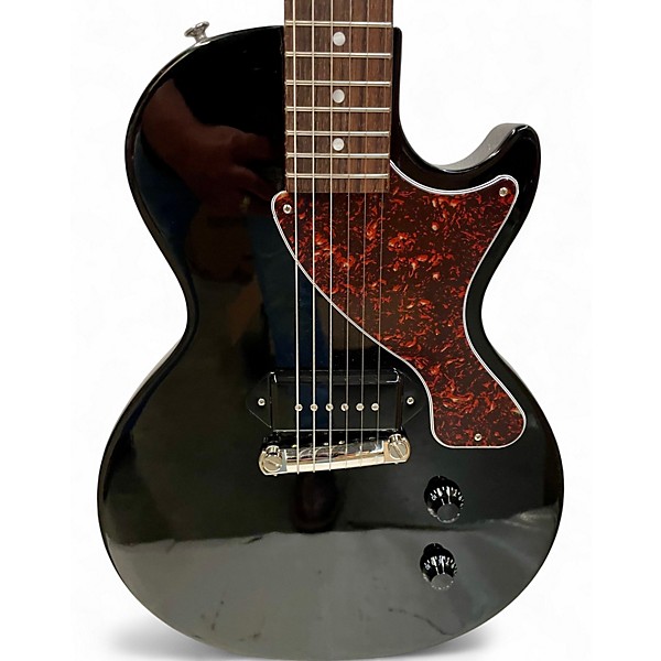 Used Gibson Les Paul Junior Ebony Solid Body Electric Guitar