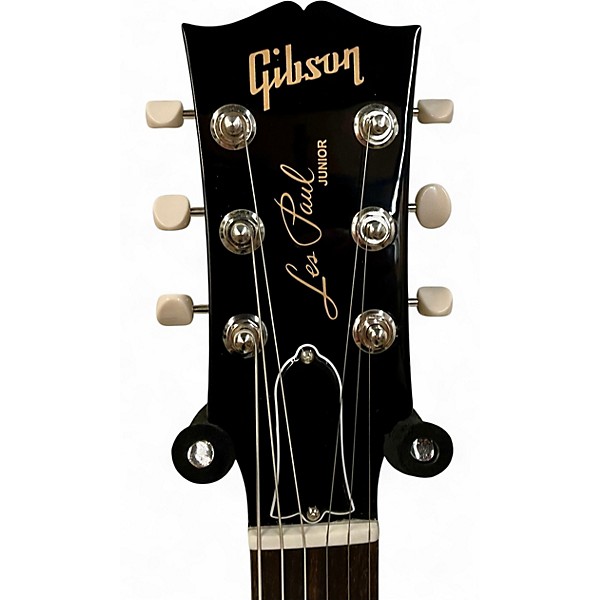 Used Gibson Les Paul Junior Ebony Solid Body Electric Guitar
