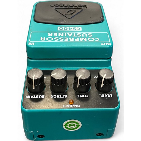 Used Behringer CS400 Compressor Sustainer Effect Pedal