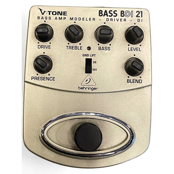 Used Behringer V-Tone Bass BDI 21 Effect Pedal