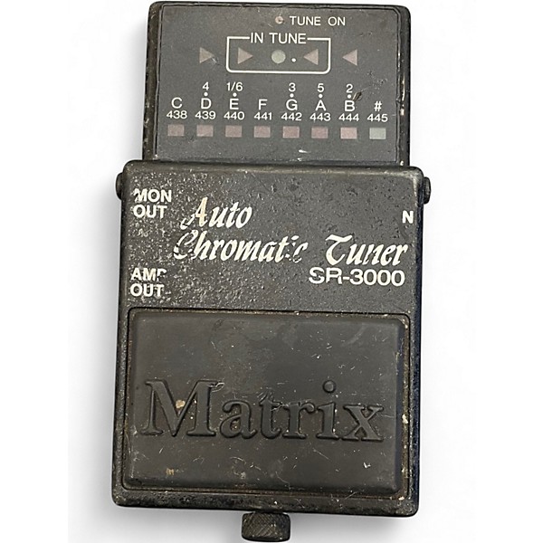 Used Matrix SR-3000 Tuner Pedal