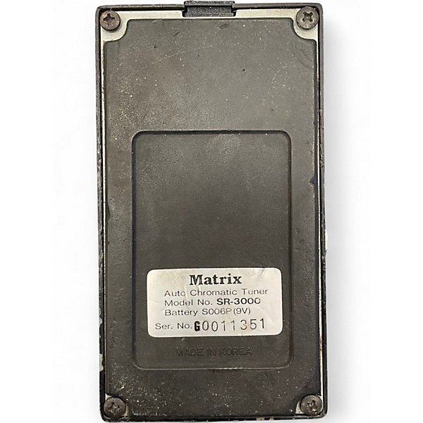 Used Matrix SR-3000 Tuner Pedal