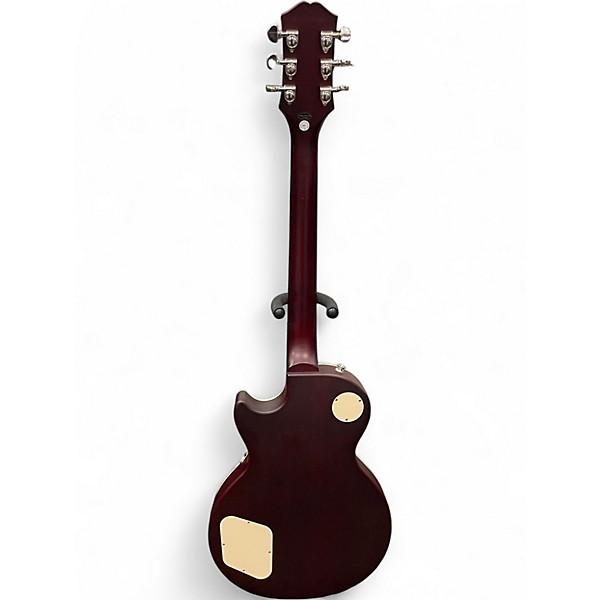 Used Epiphone Les Paul Traditional Pro IV Worn Wine Red Solid Body Electric Guitar