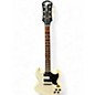Used Epiphone Custom Shop SG W/ EMG Pickups Ivory White Solid Body Electric Guitar thumbnail