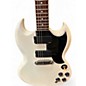 Used Epiphone Custom Shop SG W/ EMG Pickups Ivory White Solid Body Electric Guitar