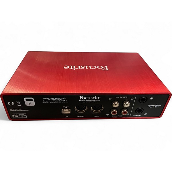 Used Focusrite Scarlett 2i4 Gen 2 Audio Interface
