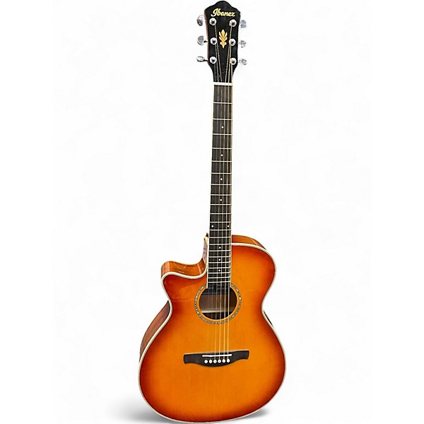 Used Ibanez AEG18LH 2 Color Sunburst Acoustic Electric Guitar