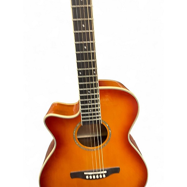 Used Ibanez AEG18LH 2 Color Sunburst Acoustic Electric Guitar