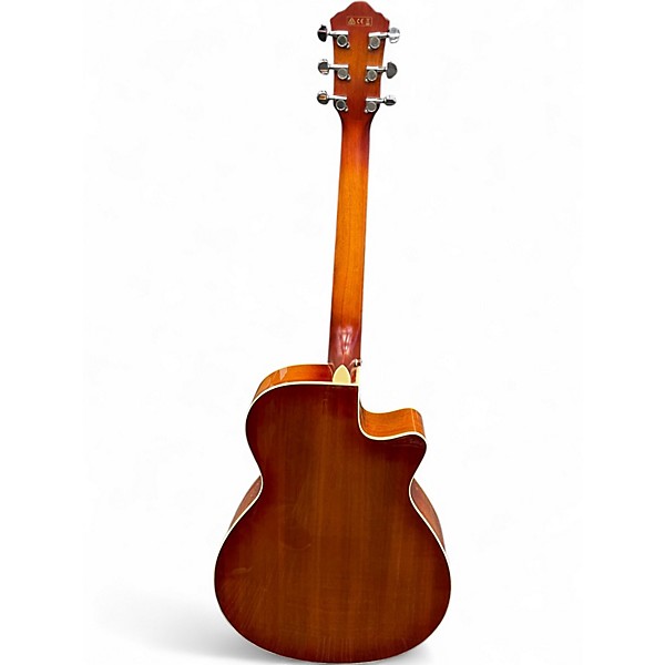 Used Ibanez AEG18LH 2 Color Sunburst Acoustic Electric Guitar