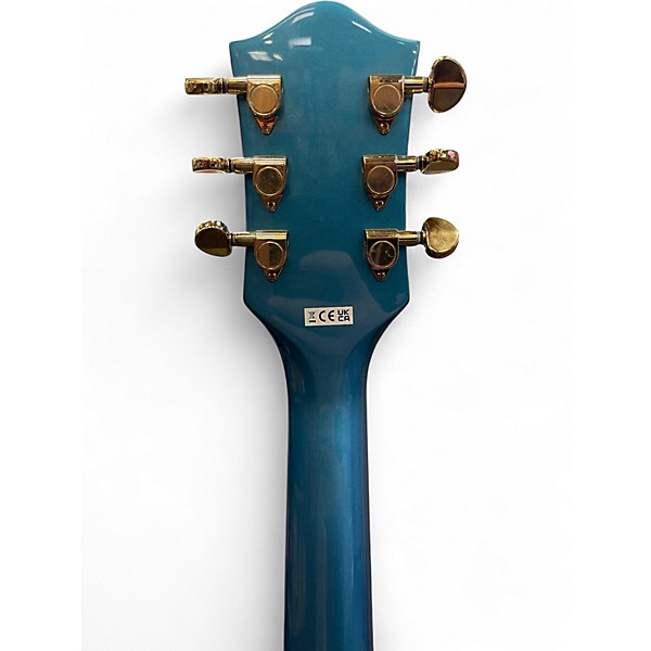 Used Gretsch STREAMLINER CAT EYE Riviera Blue Hollow Body Electric Guitar