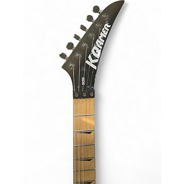 Used 2014 Kramer SC-211 Striker Custom Silver Burst Solid Body Electric Guitar