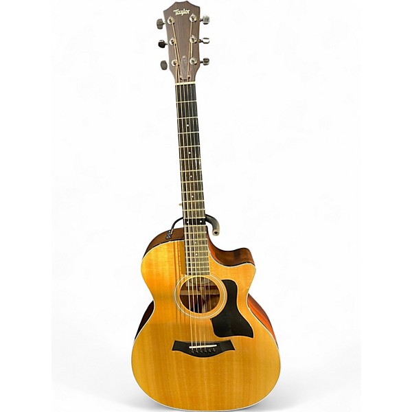 Used 2015 Taylor 314ce Natural Acoustic Electric Guitar